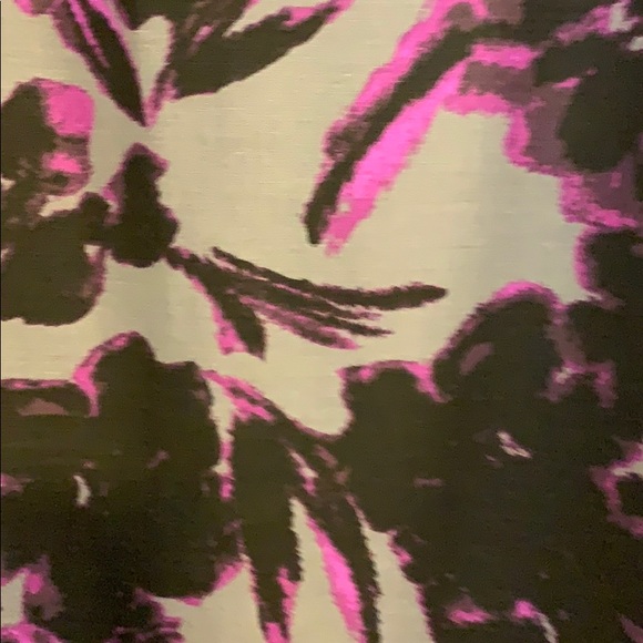 LORD & TAYLOR gray/black/fuchsia skirt size 16W. - Picture 2 of 7